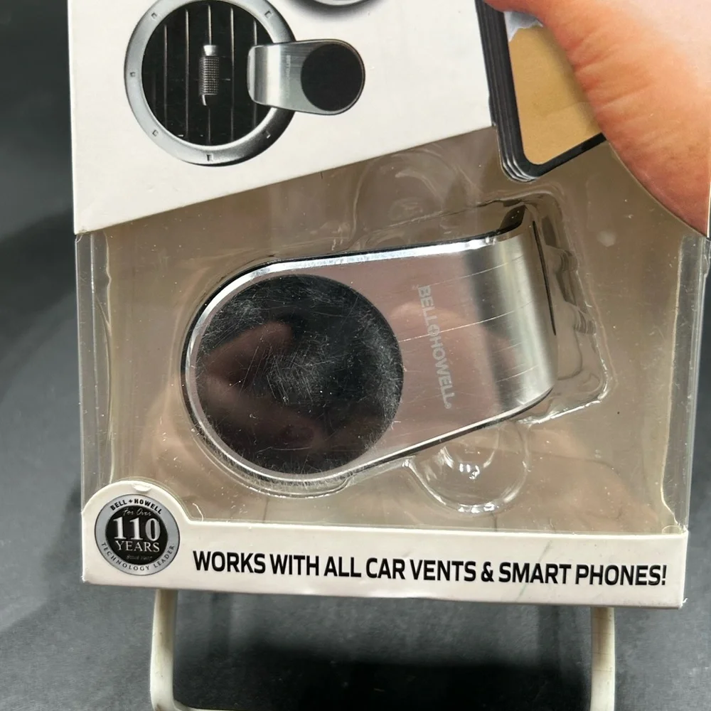 Clever Grip Pro Magnetic Phone Mount - Black by Bell Howell
